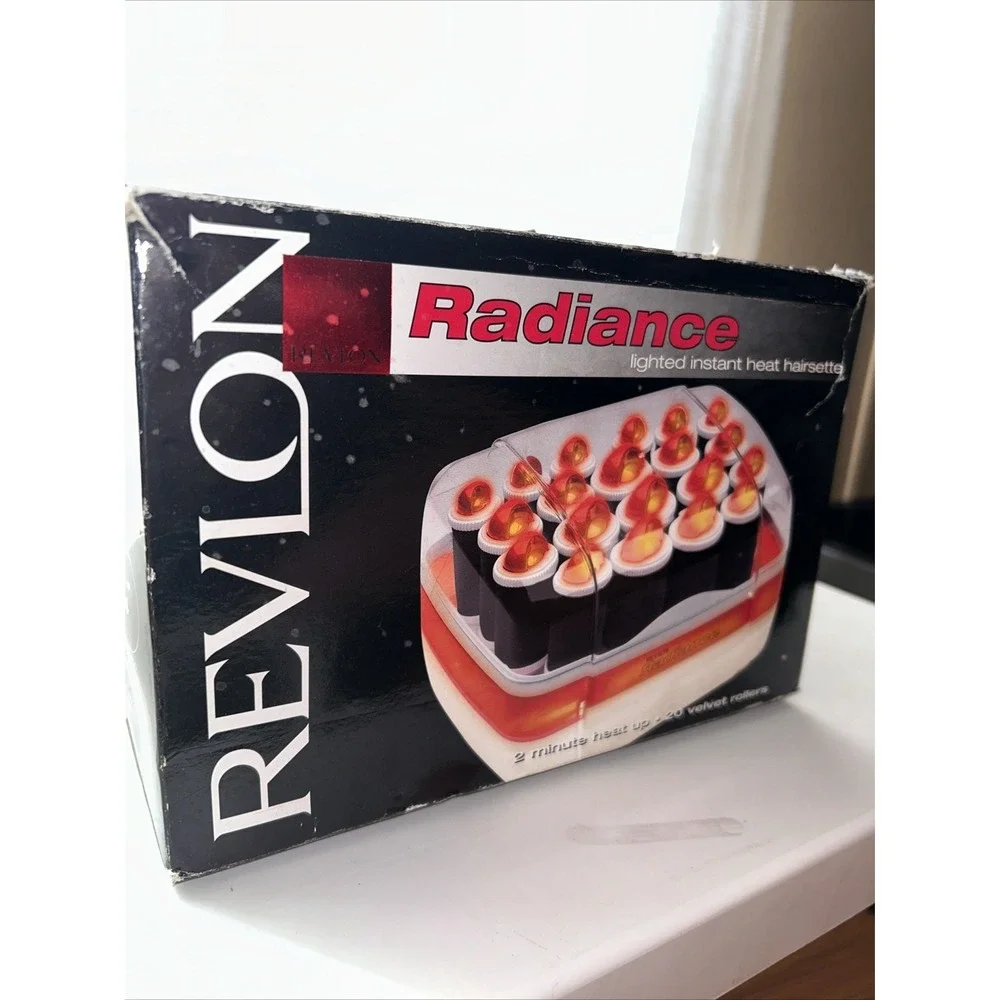 Revlon‎ Radiance Lighted Instant Heat Curlers Pageant, Cheerleading, Wedding